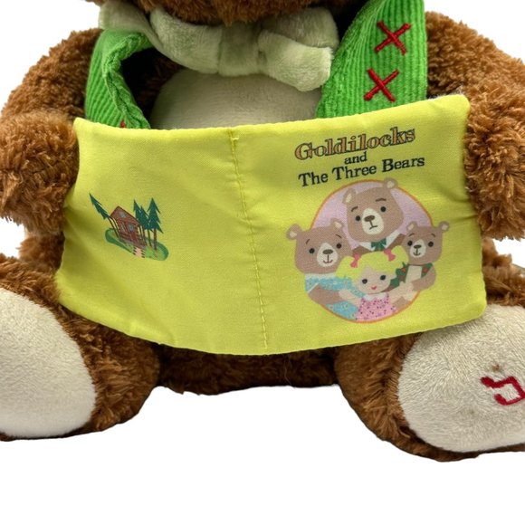 Cuddle Barn Bradford The Storytelling Bear Plush Talking Animal Goldilocks Teddy - Picture 10 of 12